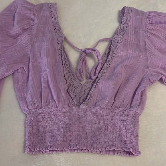 Purple Aeropostale top - Picture 3 of 3